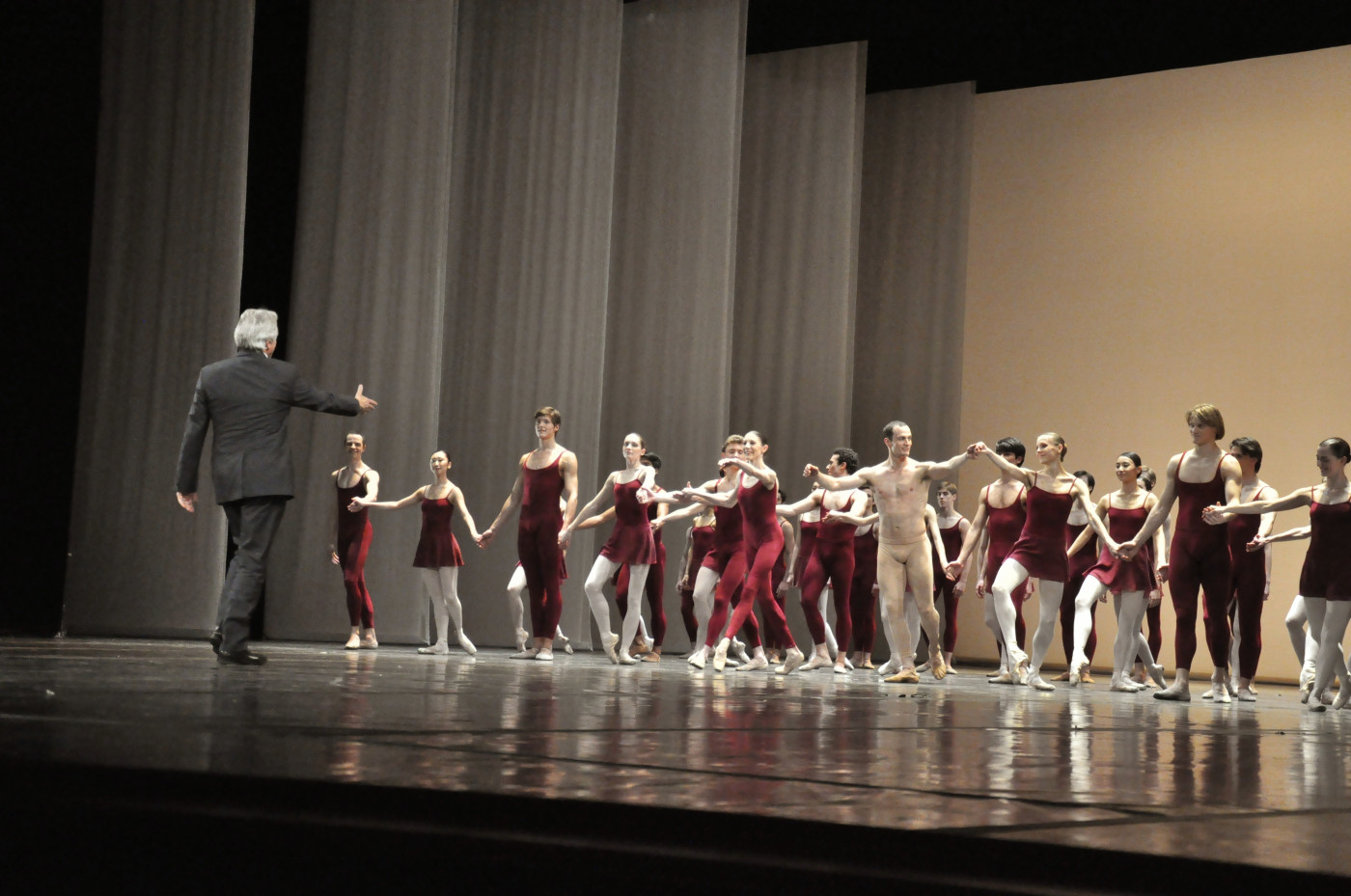 Queen Margrethe II of Denmark awards John Neumeier the honorary medal “Ingenio et arti”