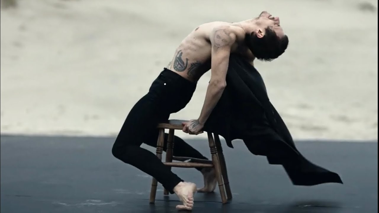 Polunin’s exclusive music video performance to Depeche Mode
