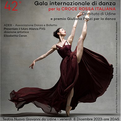 Red Cross Gala in Udine: stars for charity