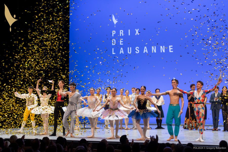 The nine Prix de Lausanne 2024 Prize Winners