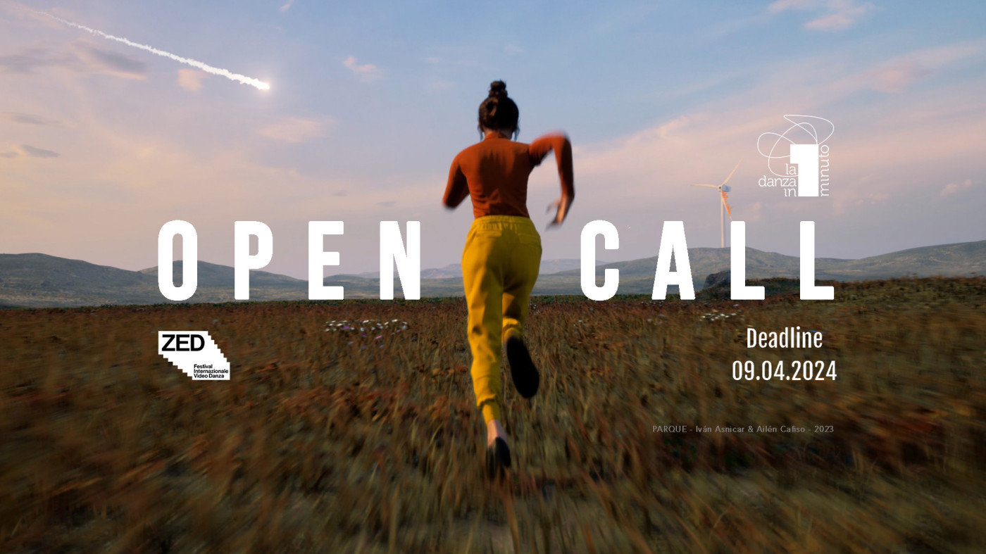 Aperta la call del contest di videodanza "La Danza in 1 Minuto" XI edizione