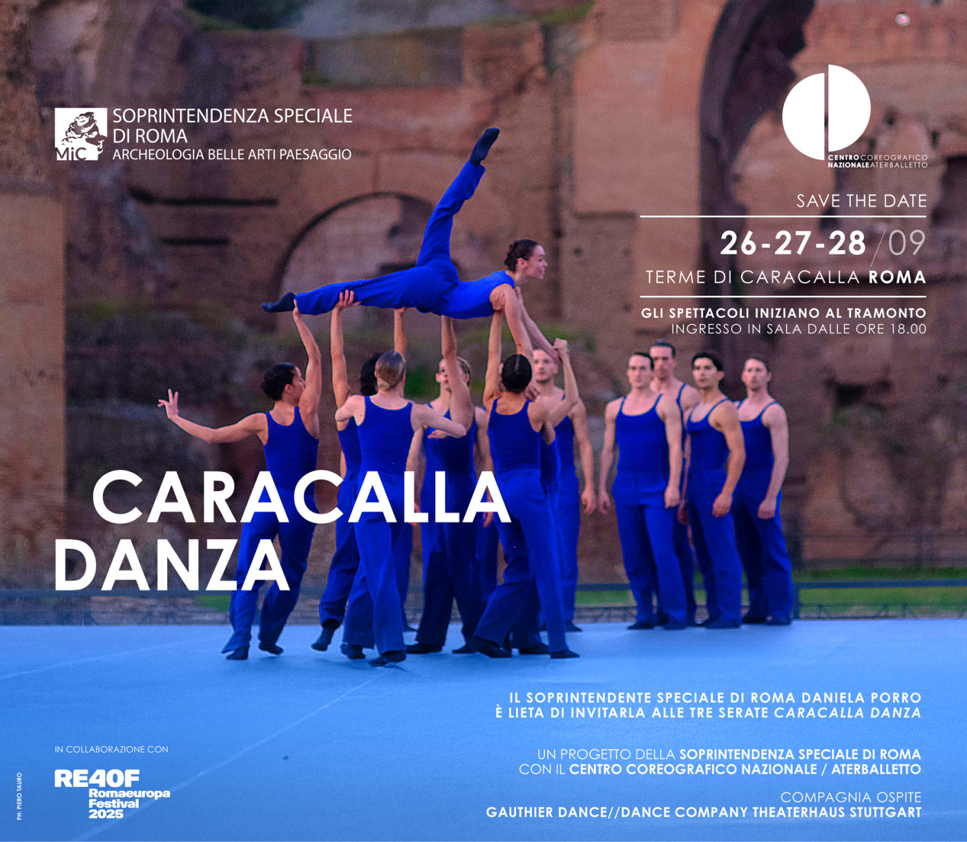Aterballetto e Gauthier Dance insieme a Caracalla